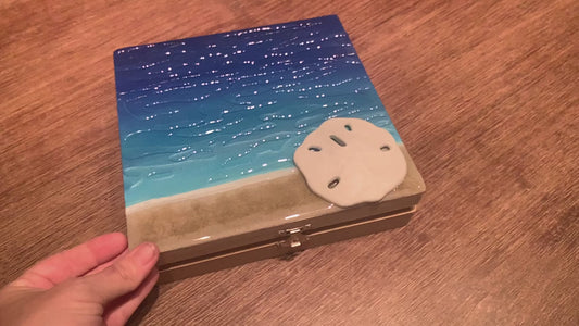 Decorative Cigar Box - Ocean I