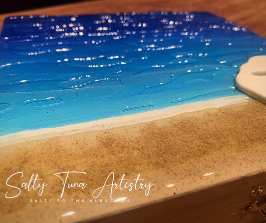 Decorative Cigar Box - Ocean I