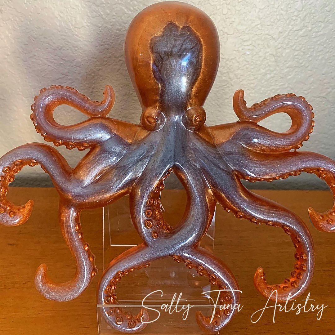 Octopus Wall Decor "Embrace Change" 9" x 8"