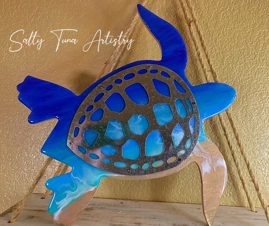 Coastal Wall Decor "Blue Crab”