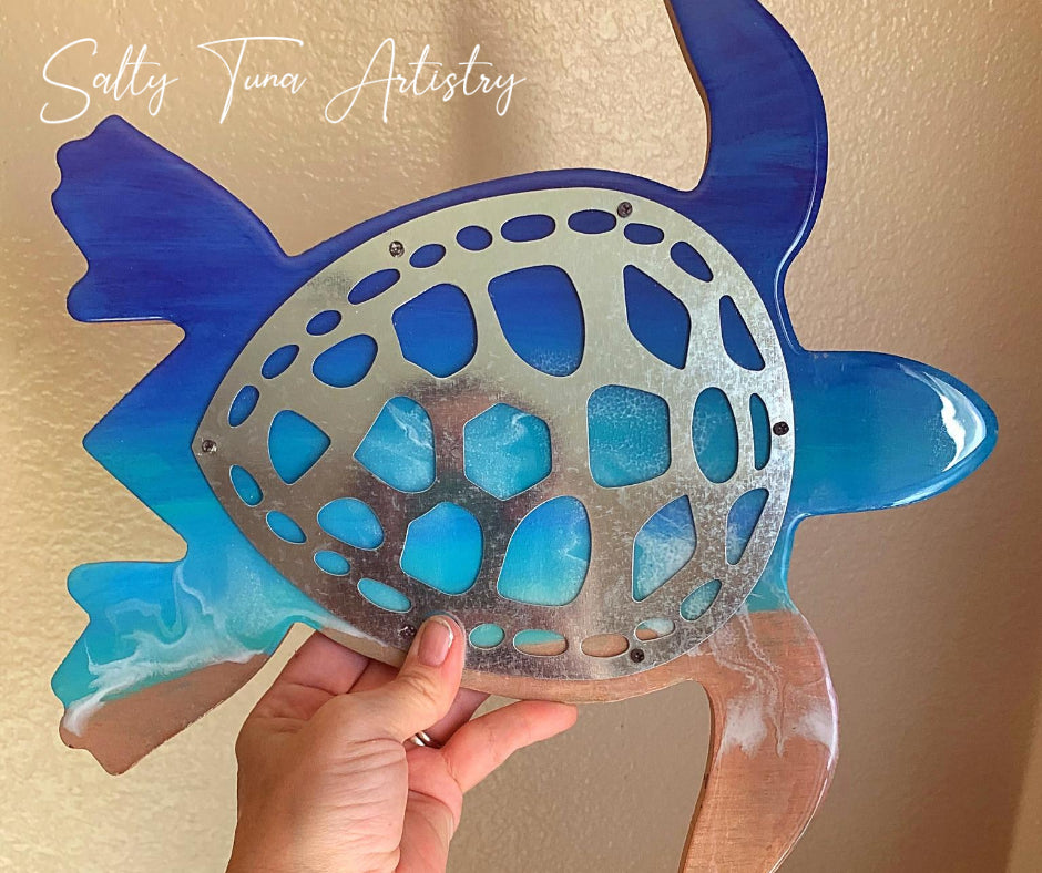 Coastal Wall Decor "Blue Crab”