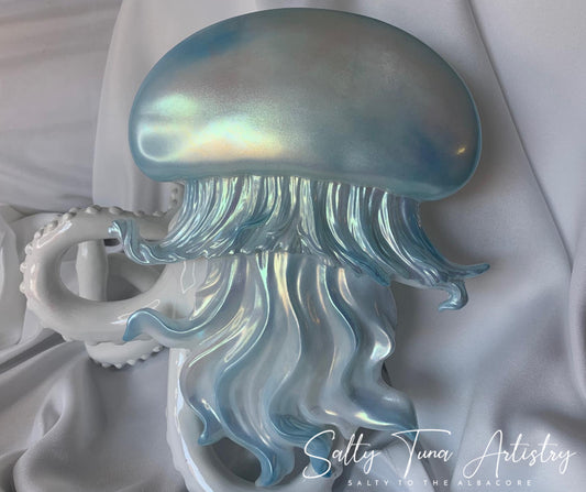 Jellyfish Wall Decor “Lumina” 10” x 8”