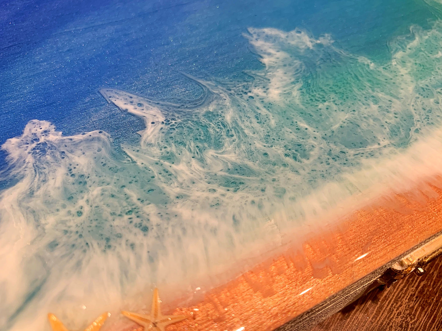 Decorative Cigar Box  "Ocean Treasures"