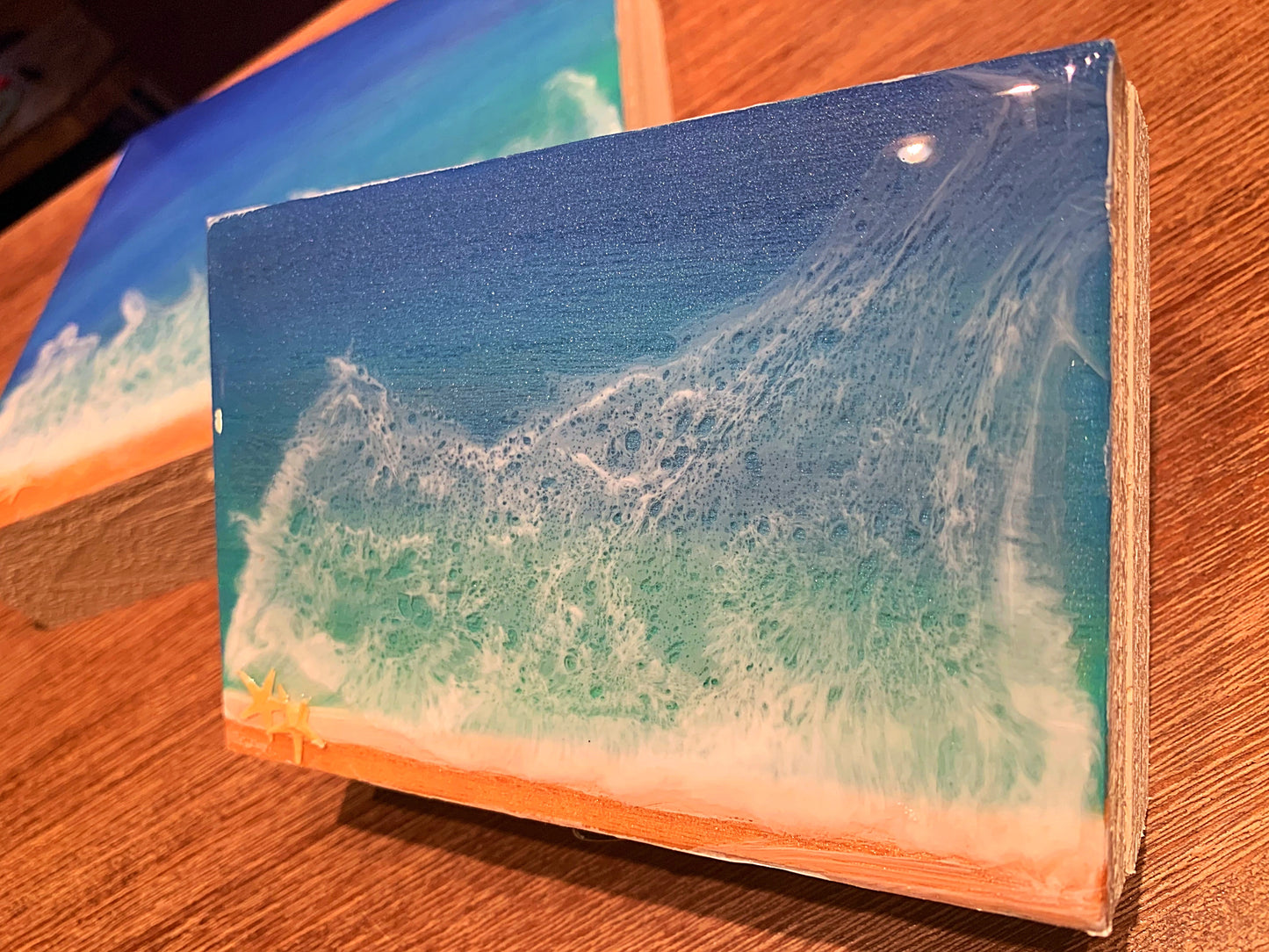 Decorative Cigar Box  "Ocean Treasures"