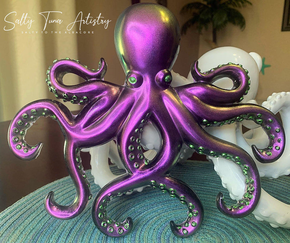 Octopus Wall Decor "Sybil" 9" x 8"