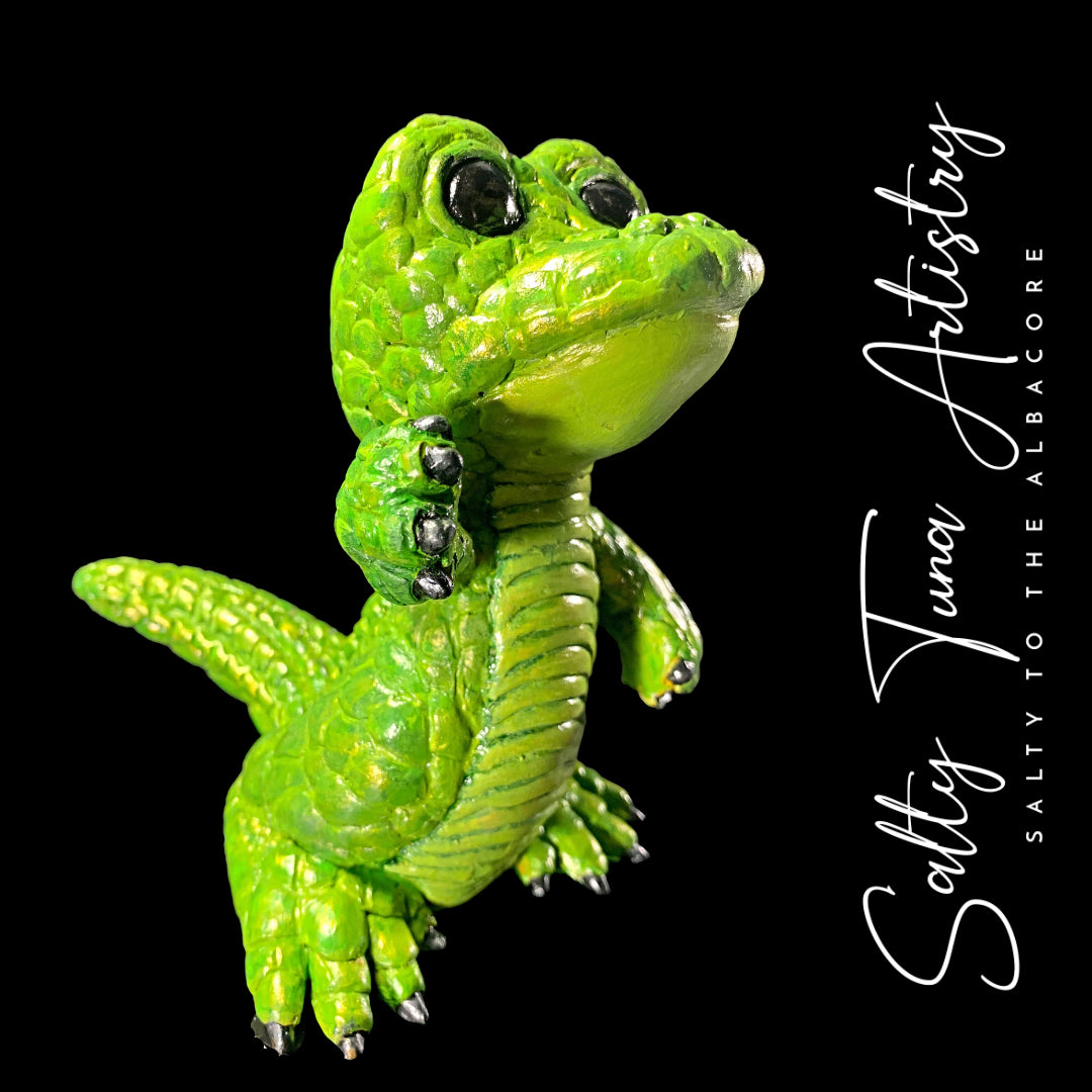 Funky Fish Statuette "Later Gator"