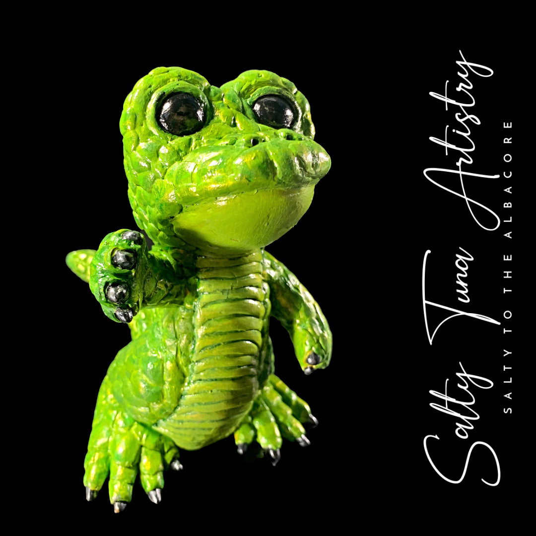 Funky Fish Statuette "Later Gator"