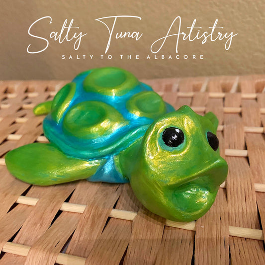 Funky Fish Statuette "Sup, the Sea Turtle”